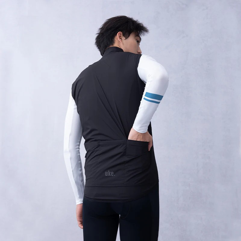 UKE Men's Training Gilet A009 (Black)