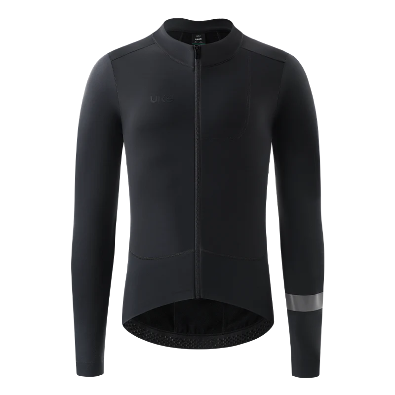 UKE Shadow Chaser Men's Cycling Jacket (Black)