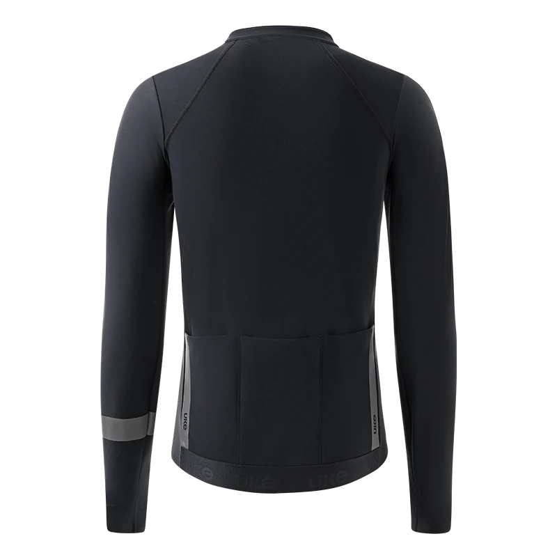UKE Shadow Chaser Men's Cycling Jacket (Black)