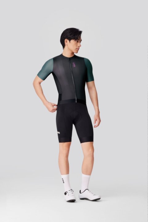 UKE Pillow Hill Men's Short Sleeves Jersey (Black Green)