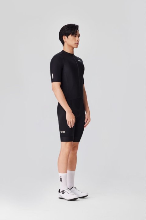 UKE Mountain Outing Men's Short Sleeves Jersey (Black)