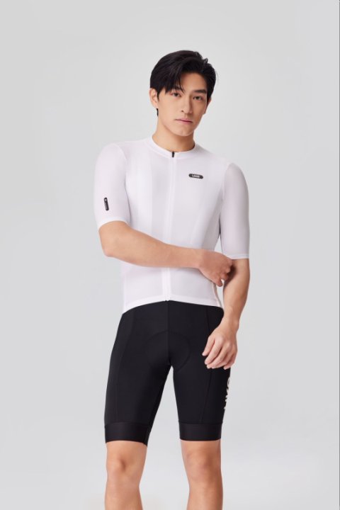 UKE Mountain Outing Men's Short Sleeves Jersey (White)