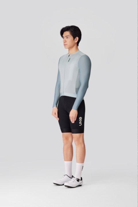 UKE Yuechuan Men's Long Sleeves Jersey (Pale Blue Grey)