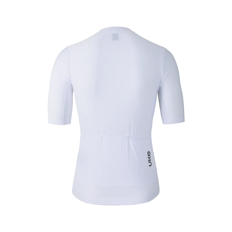 UKE Mountain Outing Men's Short Sleeves Jersey (White)
