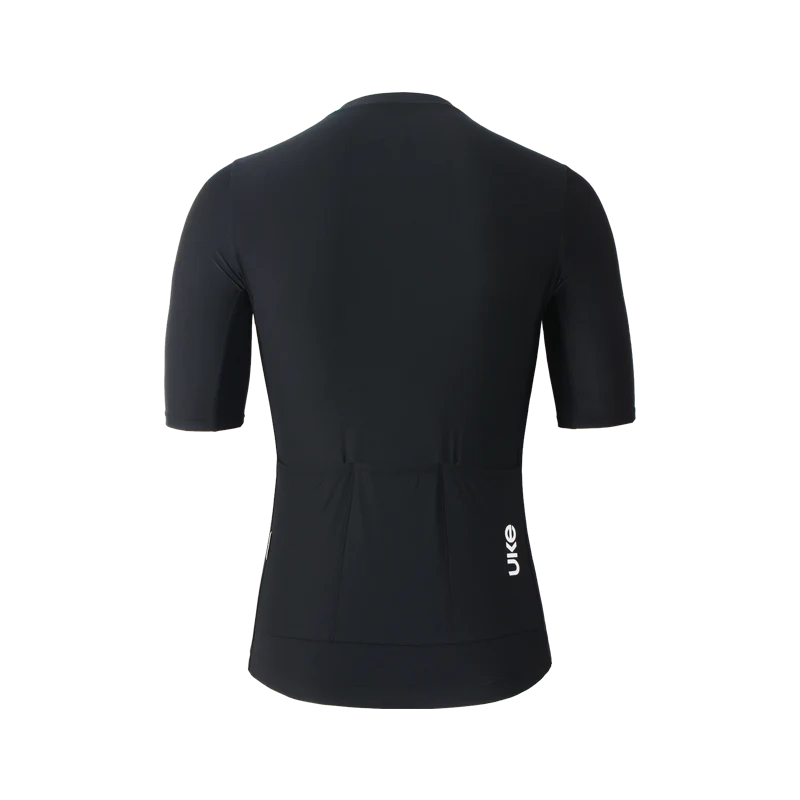 UKE Mountain Outing Men's Short Sleeves Jersey (Black)