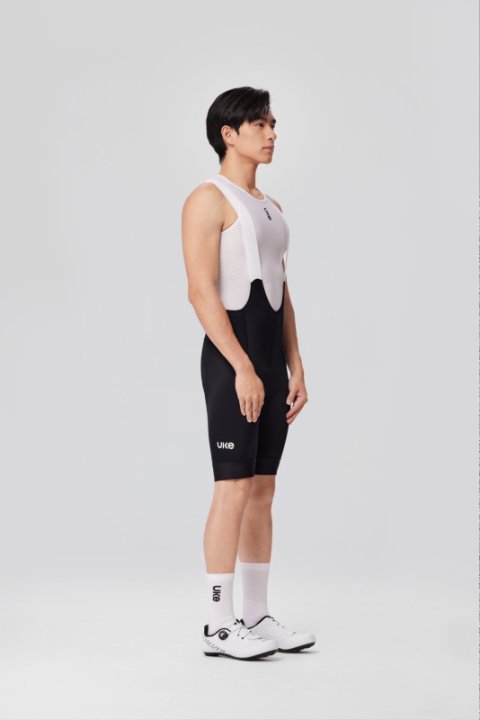 UKE Ying Xing Men's Bib Shorts (Black)