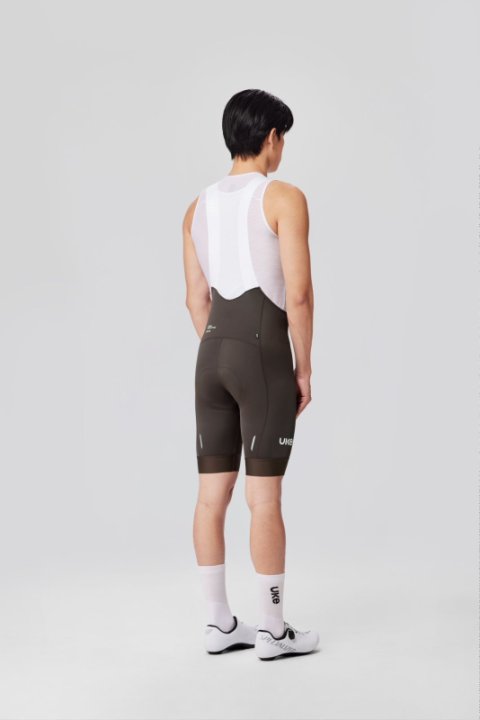 UKE Ying Xing Men's Bib Shorts (Brown)