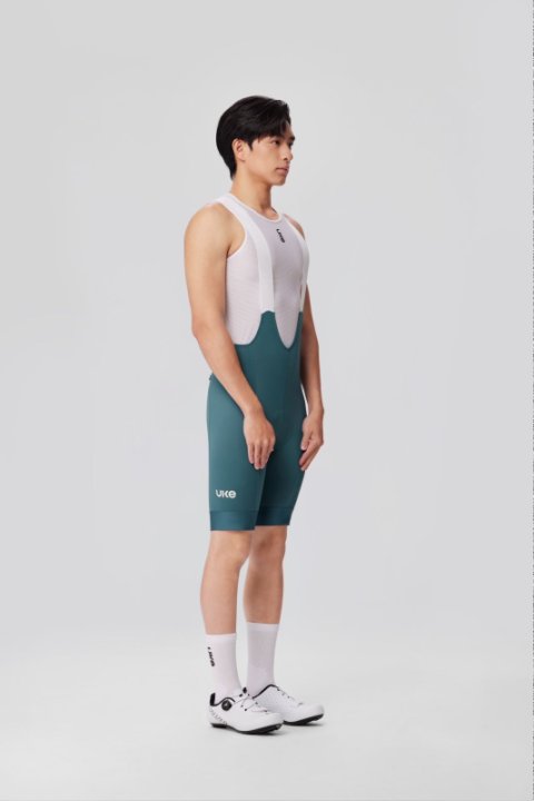 UKE Ying Xing Men's Bib Shorts (Airy Blue)