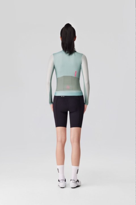 UKE Floating Scenery Women's LS Jersey (Sage Green)