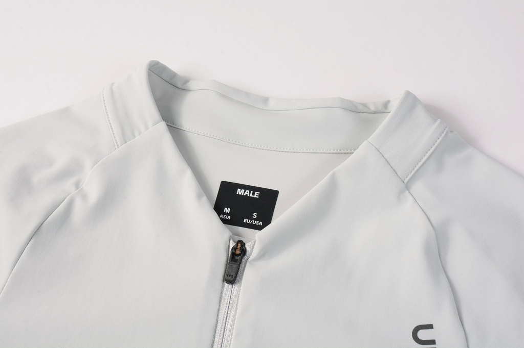 UKE Genye Men's Short Sleeves Jersey (Snowflake Gray)