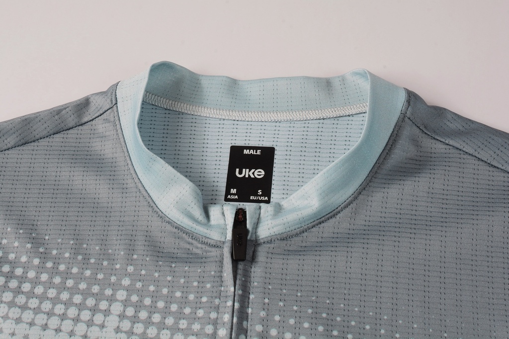 UKE Wen Cong Men's Short Sleeves Jersey (Blue)