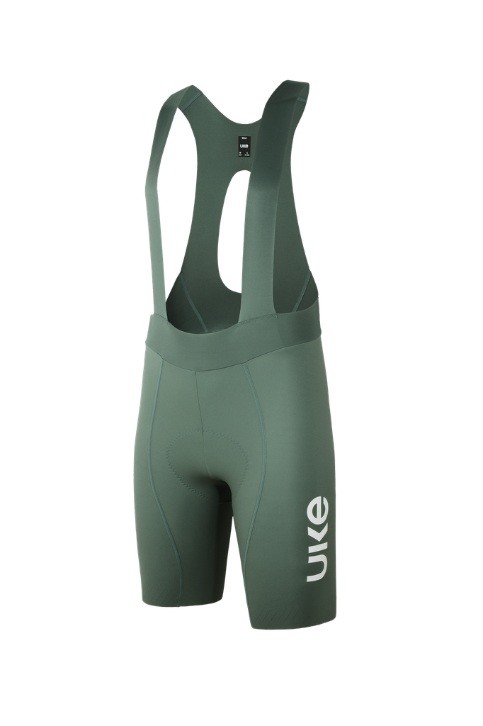 UKE Shatter the Sky Men's Seamless Bib Shorts (Bluish Grey)