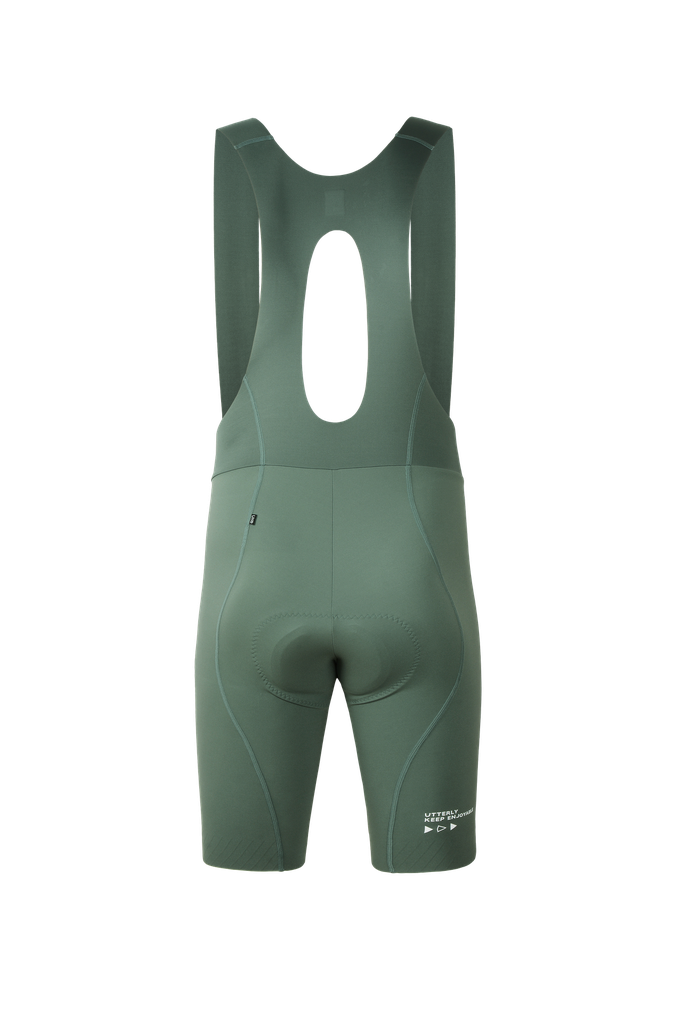 UKE Shatter the Sky Men's Seamless Bib Shorts (Bluish Grey)