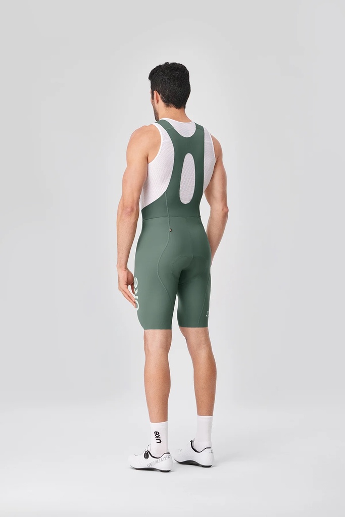 UKE Shatter the Sky Men's Seamless Bib Shorts (Bluish Grey)