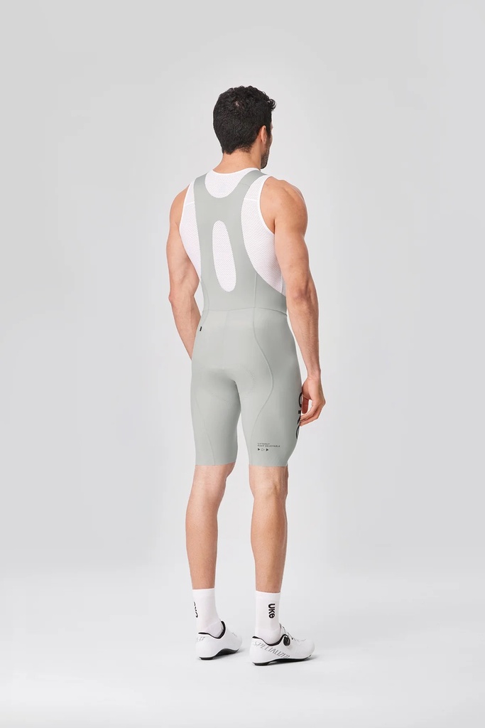 UKE Shatter the Sky Men's Seamless Bib Shorts (Haze Ash)