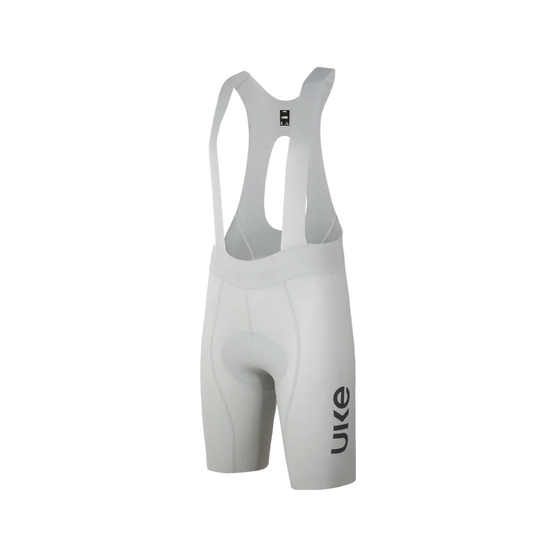 UKE Shatter the Sky Men's Seamless Bib Shorts (Haze Ash)