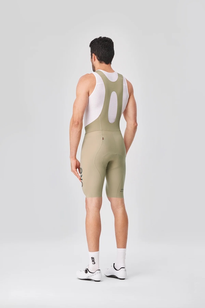 UKE Shatter the Sky Men's Seamless Bib Shorts (Grayish Brown)
