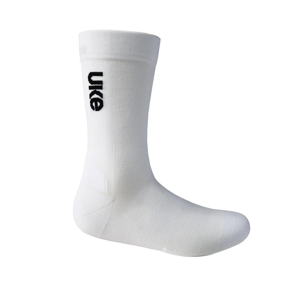 UKE LingJun Cycling Socks (White, Large)