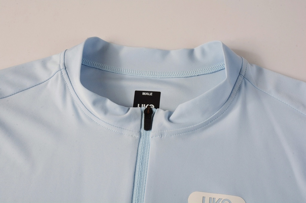 UKE Mountain Outing Men's Short Sleeves Jersey (Clear Light Blue)