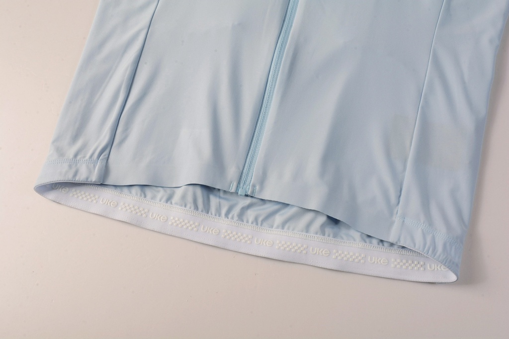 UKE Mountain Outing Men's Short Sleeves Jersey (Clear Light Blue)