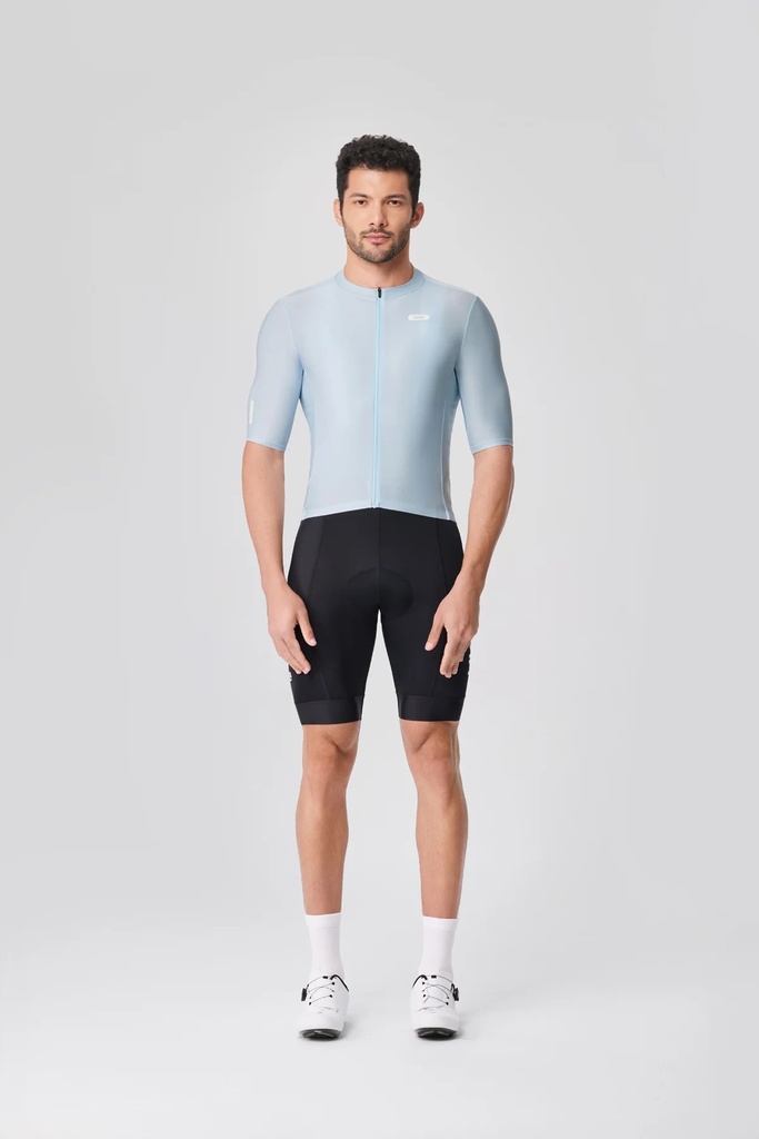 UKE Mountain Outing Men's Short Sleeves Jersey (Clear Light Blue)