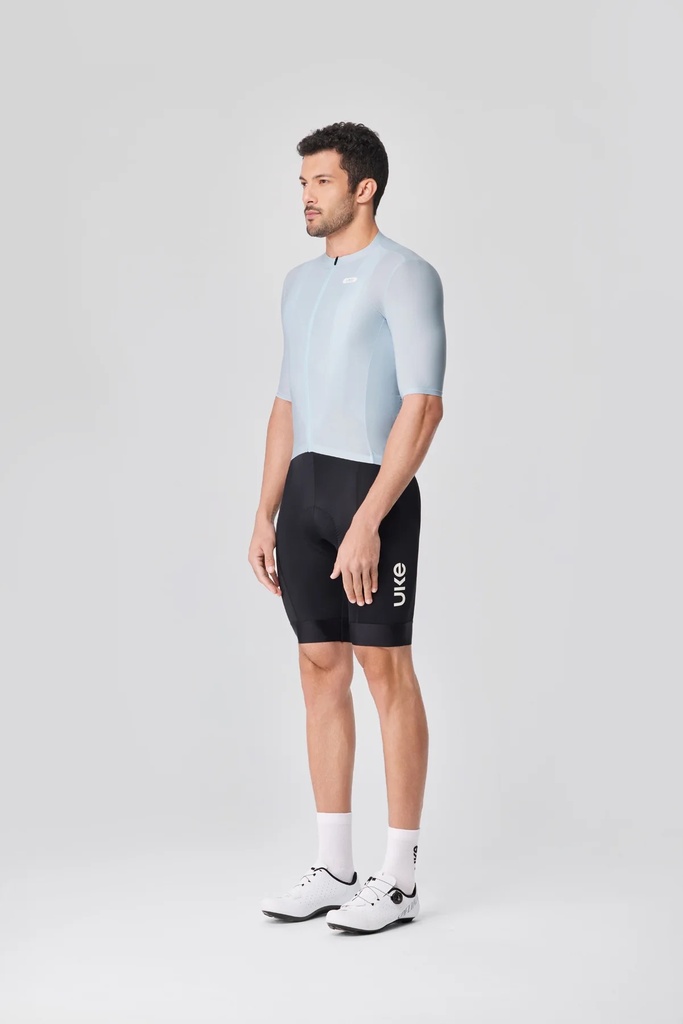 UKE Mountain Outing Men's Short Sleeves Jersey (Clear Light Blue)