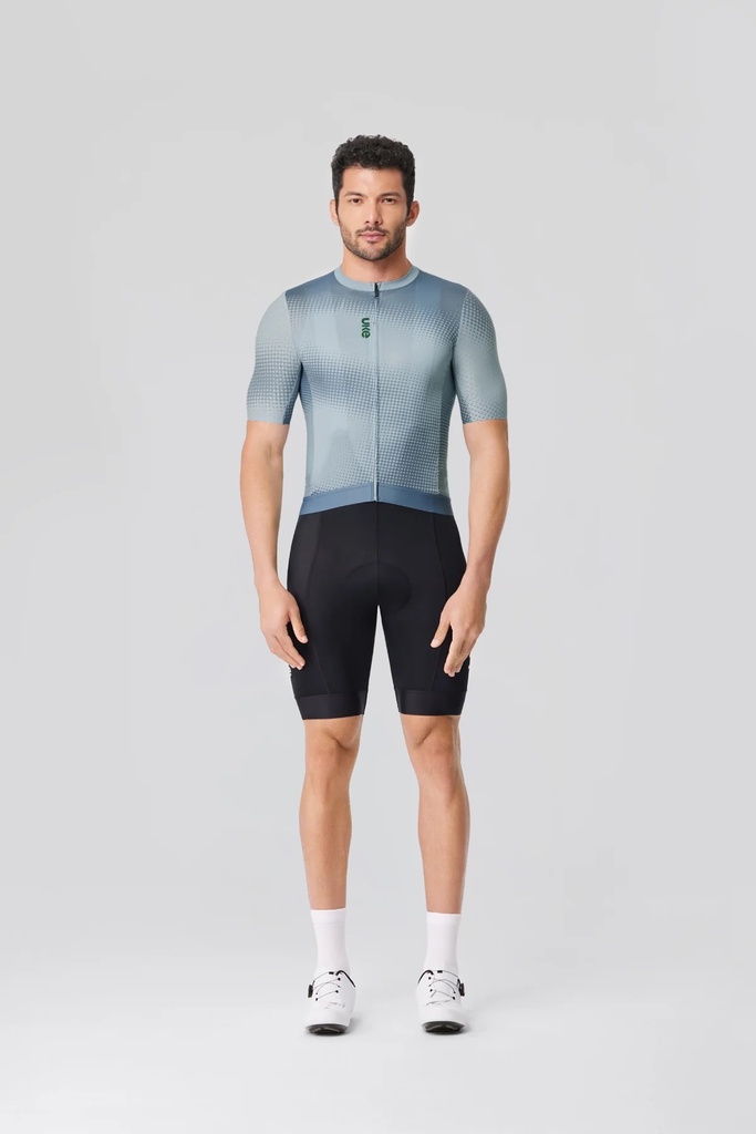 UKE Wen Cong Men's Short Sleeves Jersey (Blue)