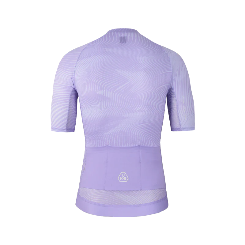UKE Canglei Men's Short Sleeves Jersey (Light Purple)