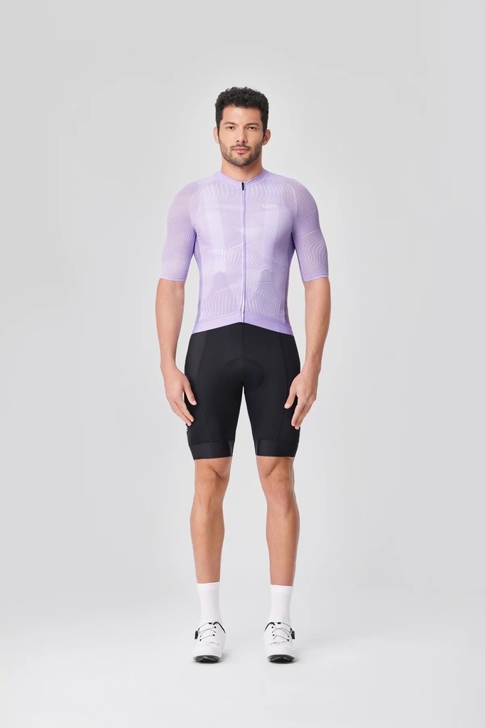 UKE Canglei Men's Short Sleeves Jersey (Light Purple)