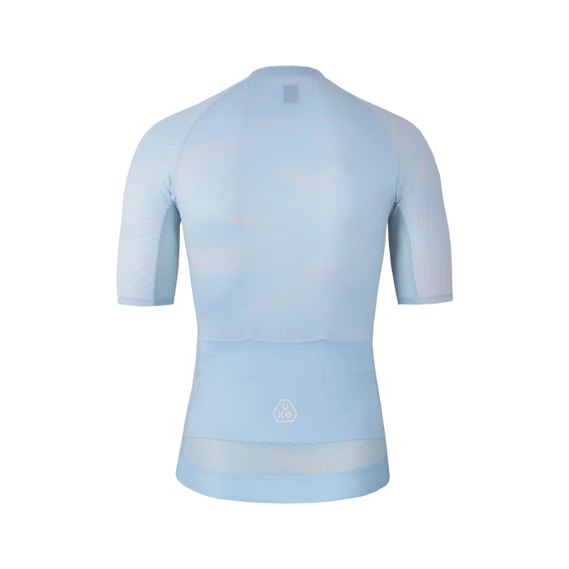 UKE Canglei Men's Short Sleeves Jersey (Light Blue)