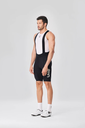 UKE Shatter the Sky Men's Seamless Bib Shorts (Black)