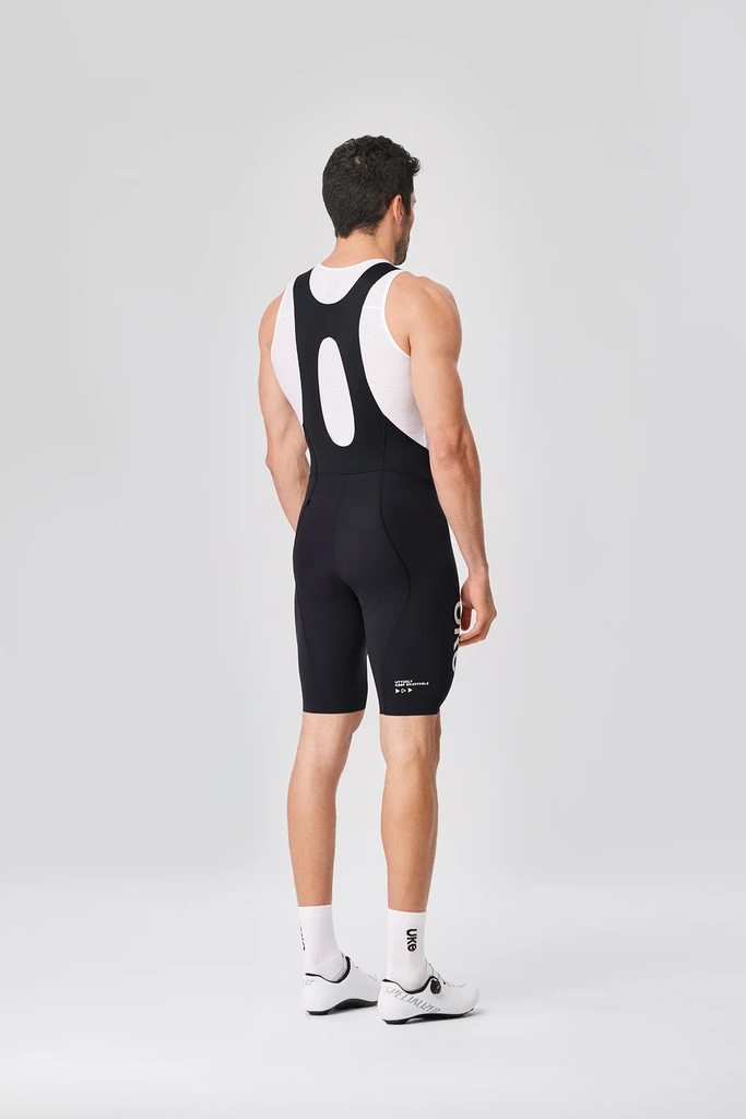 UKE Shatter the Sky Men's Seamless Bib Shorts (Black)