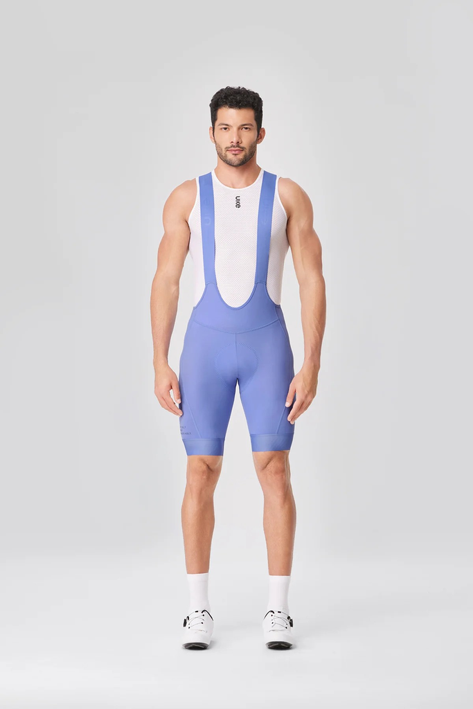 UKE ChuanBai Men's PRO-EIT Bib Shorts (Purple)