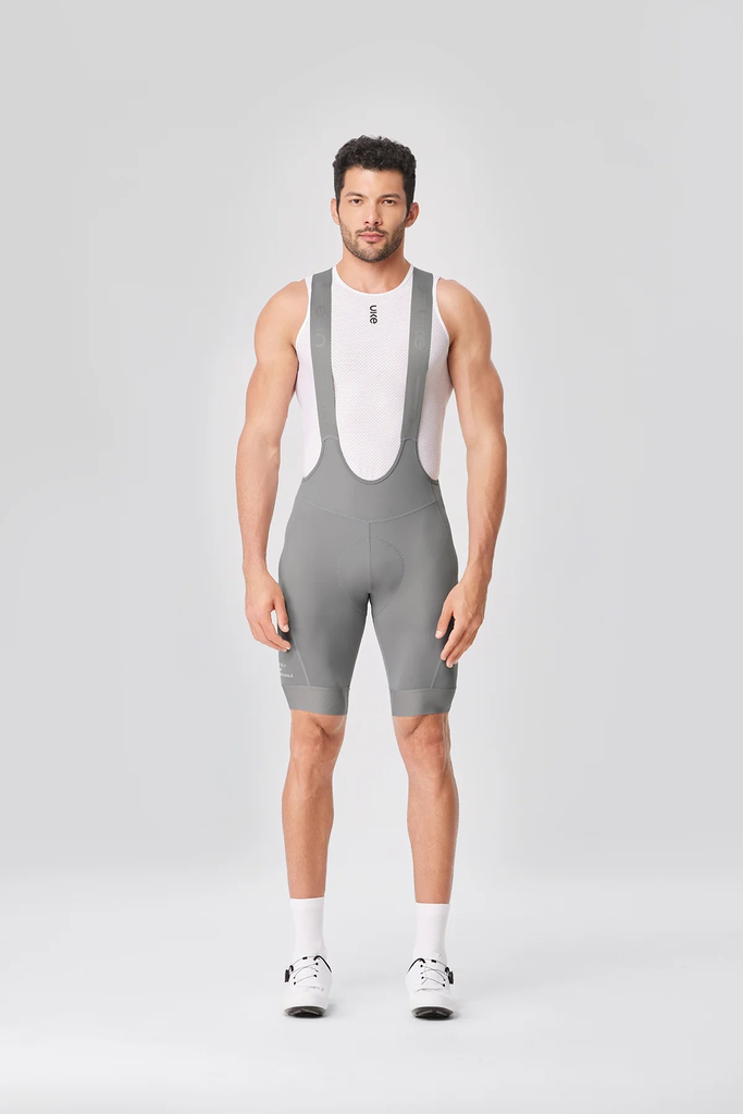 UKE ChuanBai Men's PRO-EIT Bib Shorts (Silver Moon)