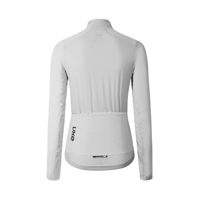 UKE Shu He Women's Wind Jacket (Silver Gray)