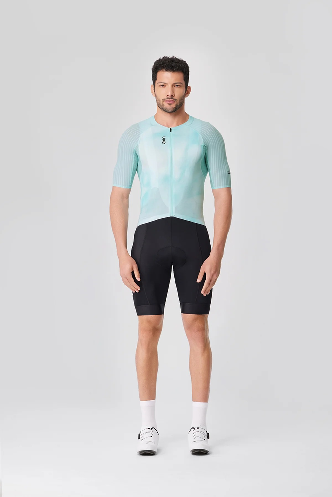 UKE Heluo Men's Short Sleeves Jersey (Azure)