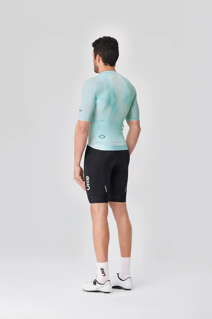 UKE Heluo Men's Short Sleeves Jersey (Azure)