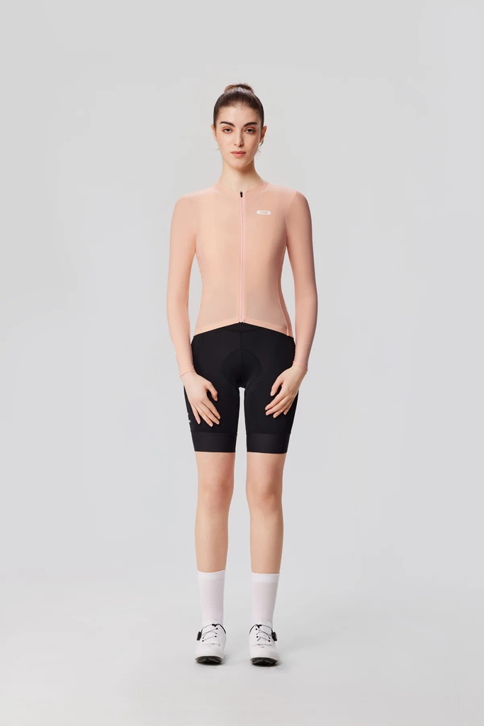 UKE Mu Guang Women's LS Jersey (Peach Jelly)