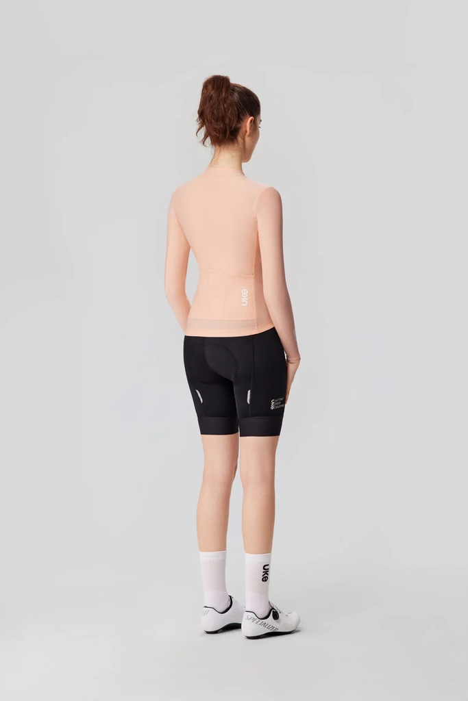 UKE Mu Guang Women's LS Jersey (Peach Jelly)