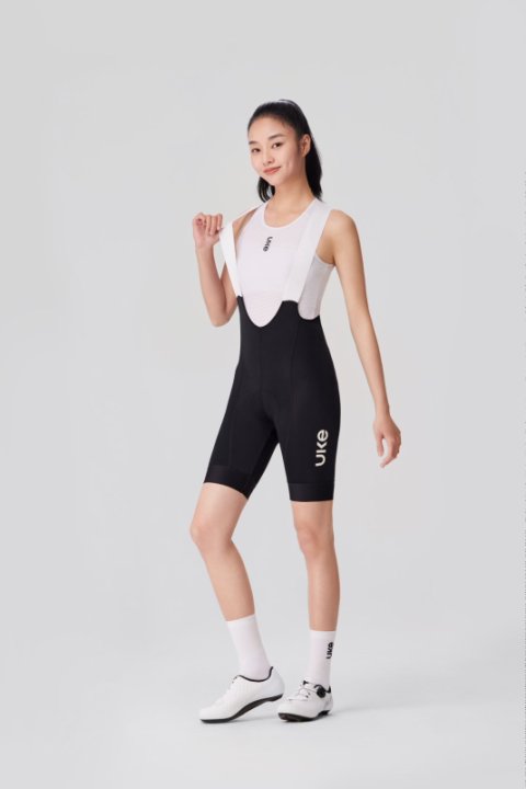 UKE Jibai Women's Bib Shorts (Black)