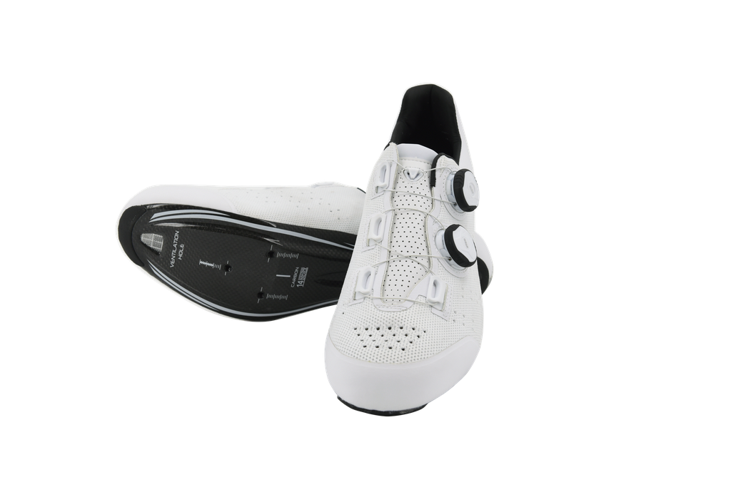 FLR FNT-9 Knit Road Shoes (Midnight Gold, Black)