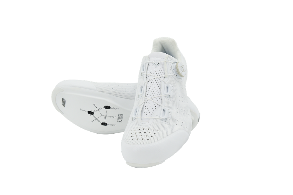 FLR FNT-5 Knit Road Shoes (Pure White)