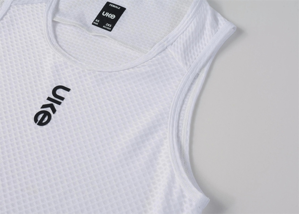UKE ShanLan Women's Sleeveless Base Layer (Milk White)