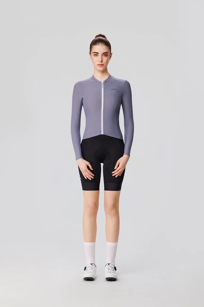 UKE Xiangyun Women's LS Jersey (Grey Grape Purple)