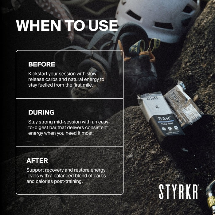 STYRKR BAR50 Date, Almond &amp; Sea Salt