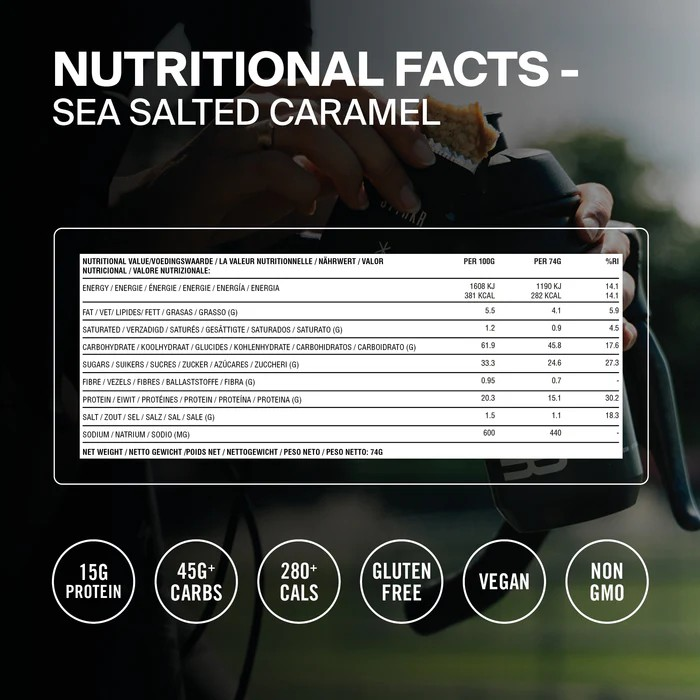 STYRKR BAR+ Sea Salted Caramel