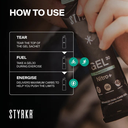 STYRKR GEL30 Nitro Dual-Carb Energy Gel