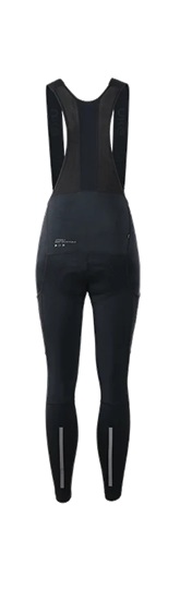 UKE Shi Yue Women's Bib Tights (Black)