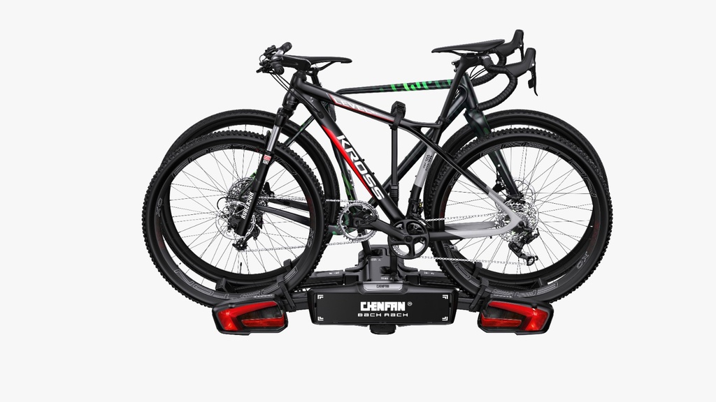 CHENFAN Tow Ball Rear Mount Bike Carrier (Two Bikes)