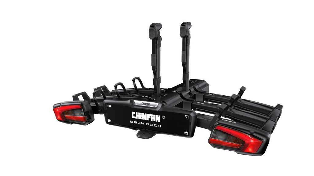 CHENFAN Tow Ball Rear Mount Bike Carrier (Three Bikes)
